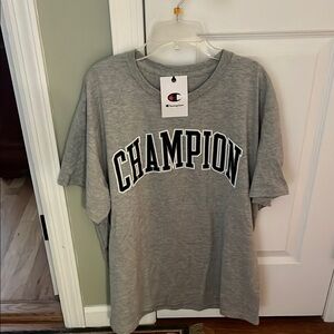 Champion Gray Short Sleeve Tee NWT